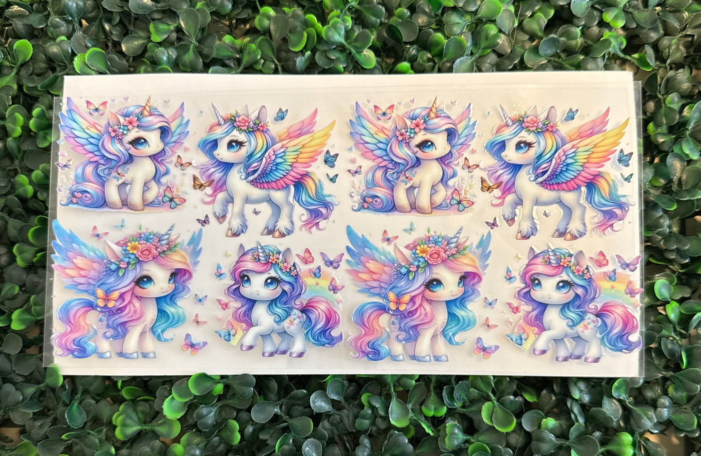 Rainbow wings unicorn