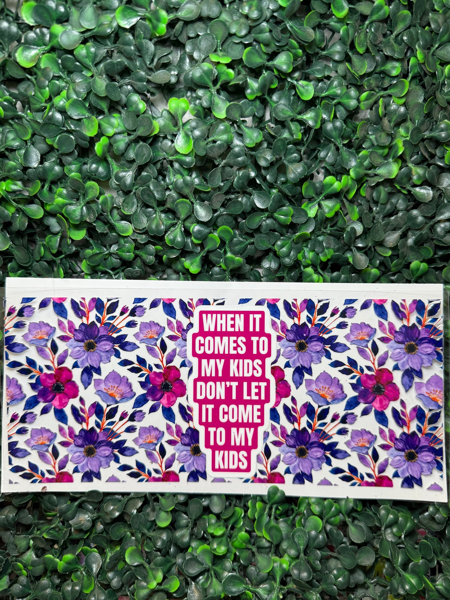 When it comes to my kids wrap