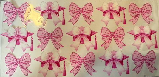 Coquette graduation wrap