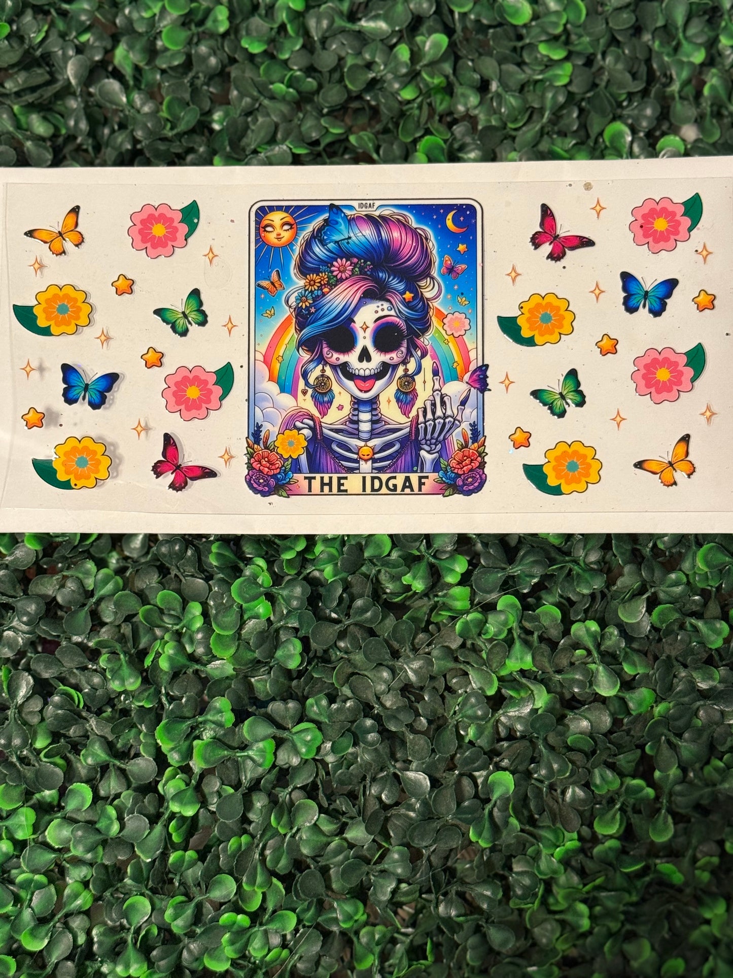 The IDGAF tarot wrap