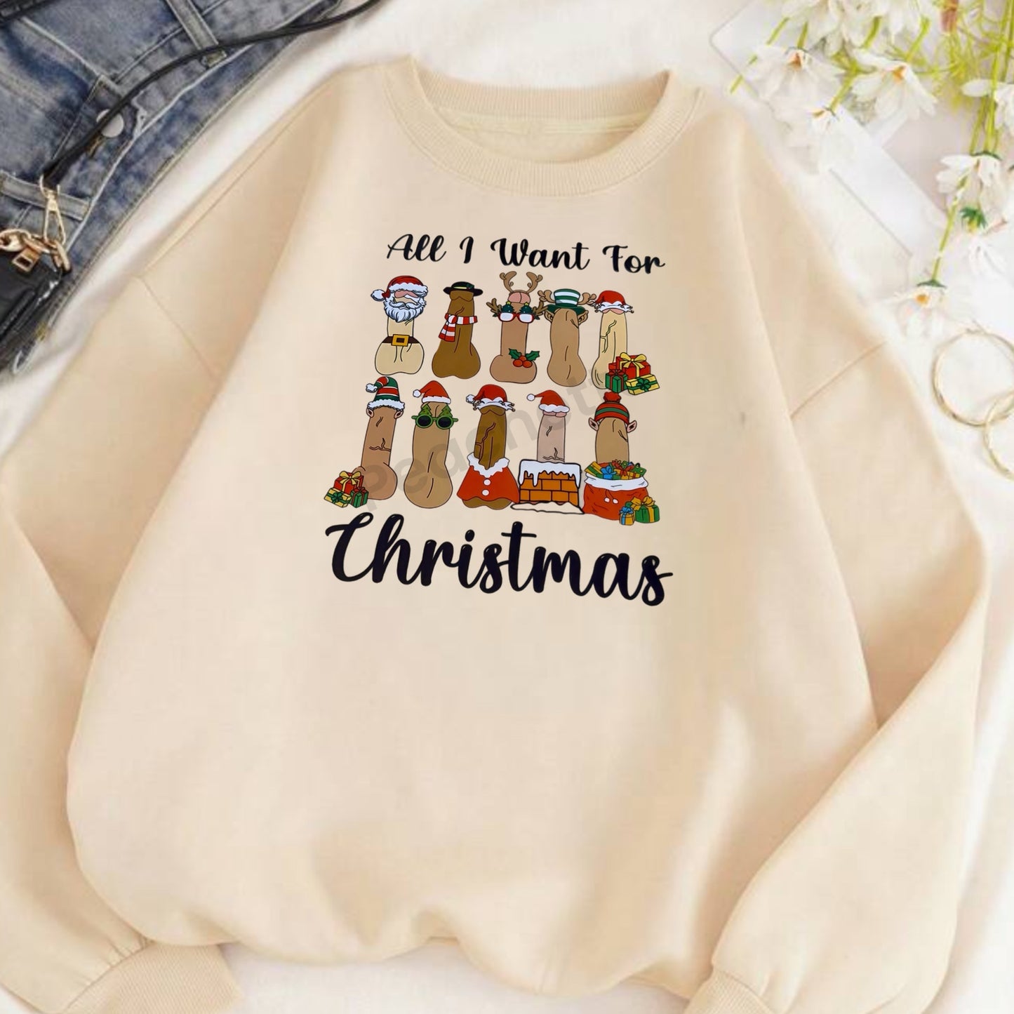 Richard all I want for Christmas sweatshirt