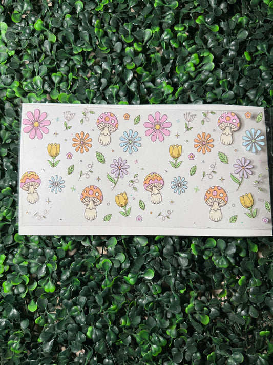 Mushrooms and flowers 3