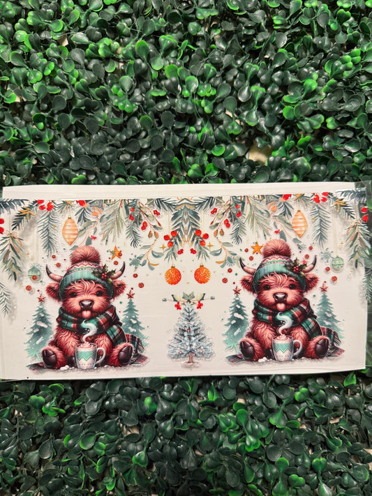 Christmas cow with coco