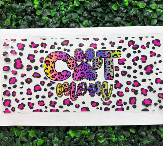Cheetah Cat Mom Wrap