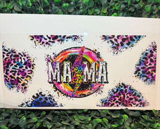 Mama cheetah neon wrap