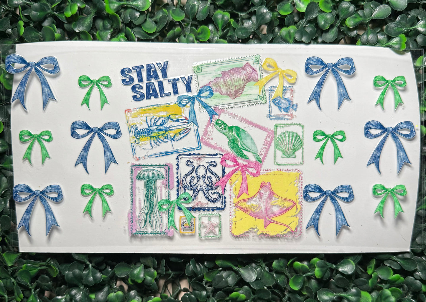 Stay salty bows and sea life