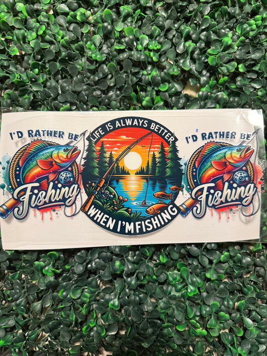 Life is always better when I’m fishing