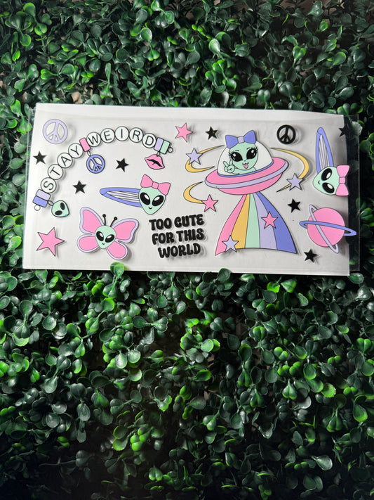 Stay weird too cute for this world aliens