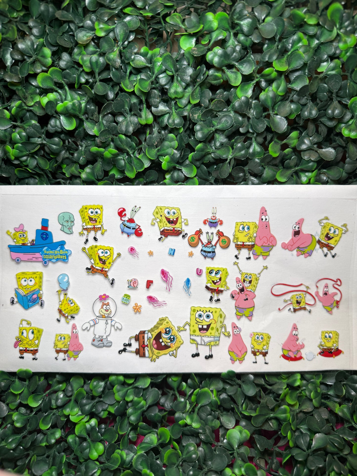 Sponge Bob collage wrap