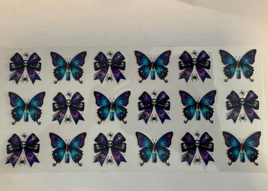 Butterfly and bow wrap