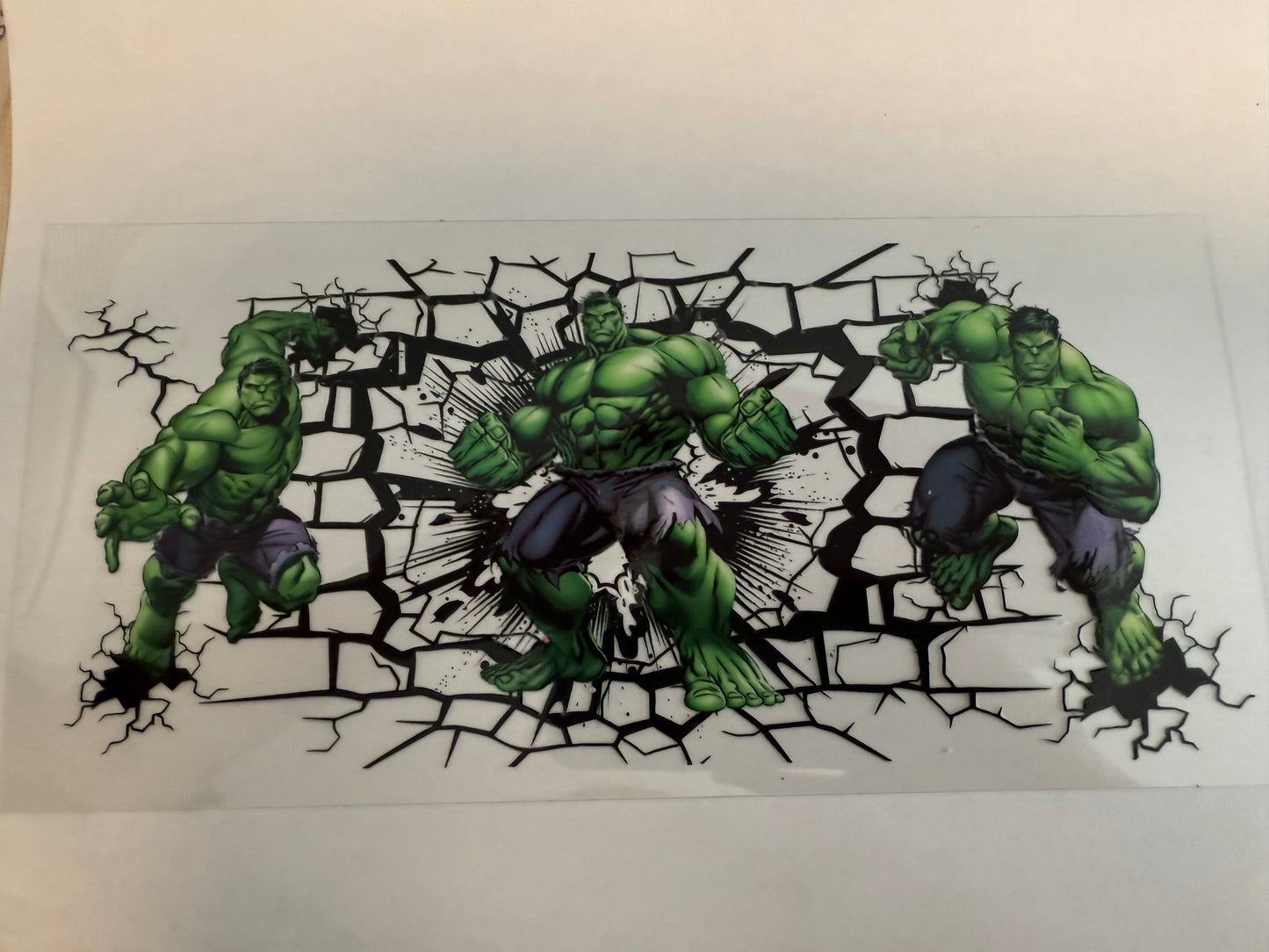 Hul brick wall break down