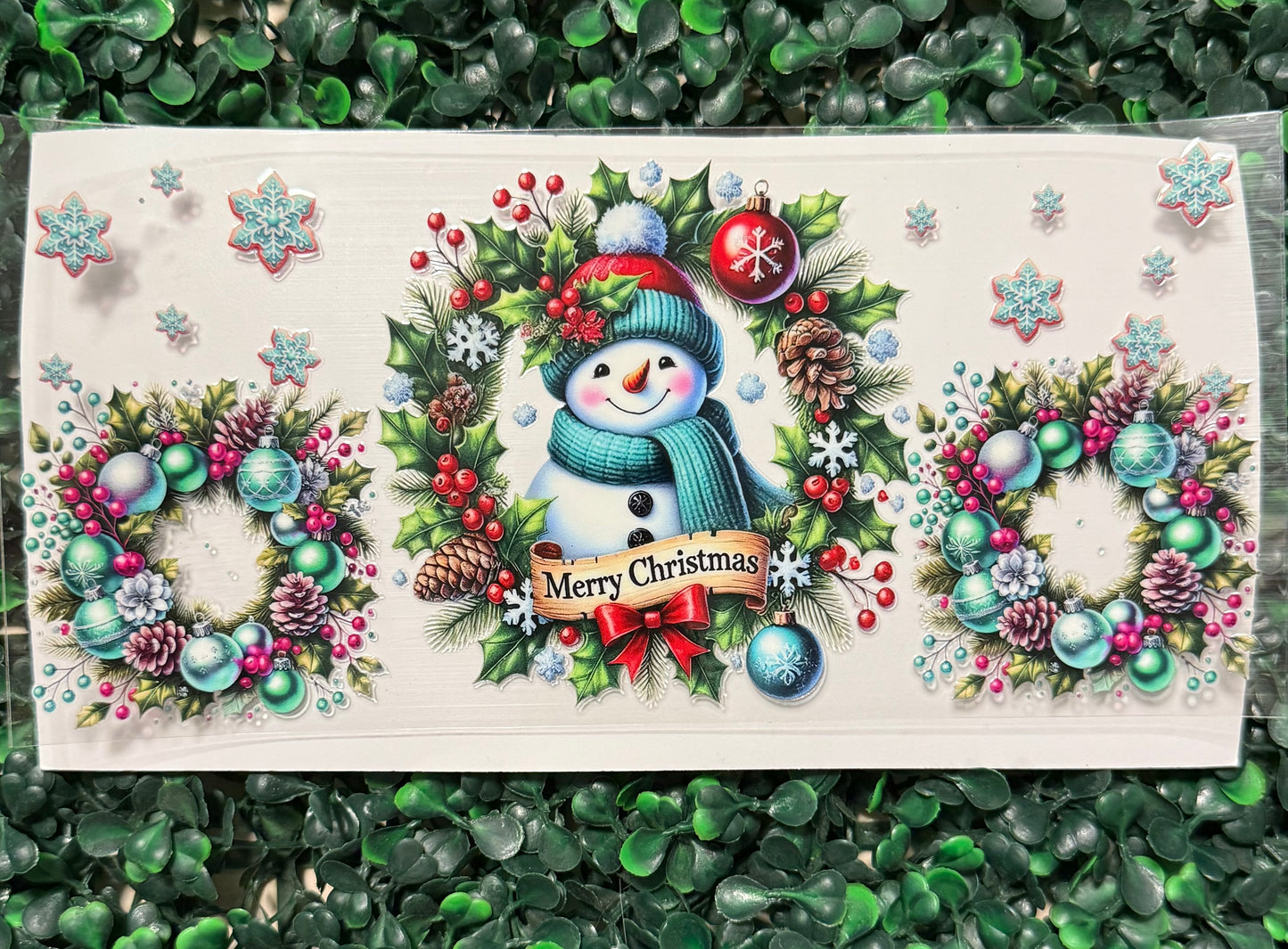 Merry Christmas snowman