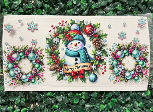 Merry Christmas snowman