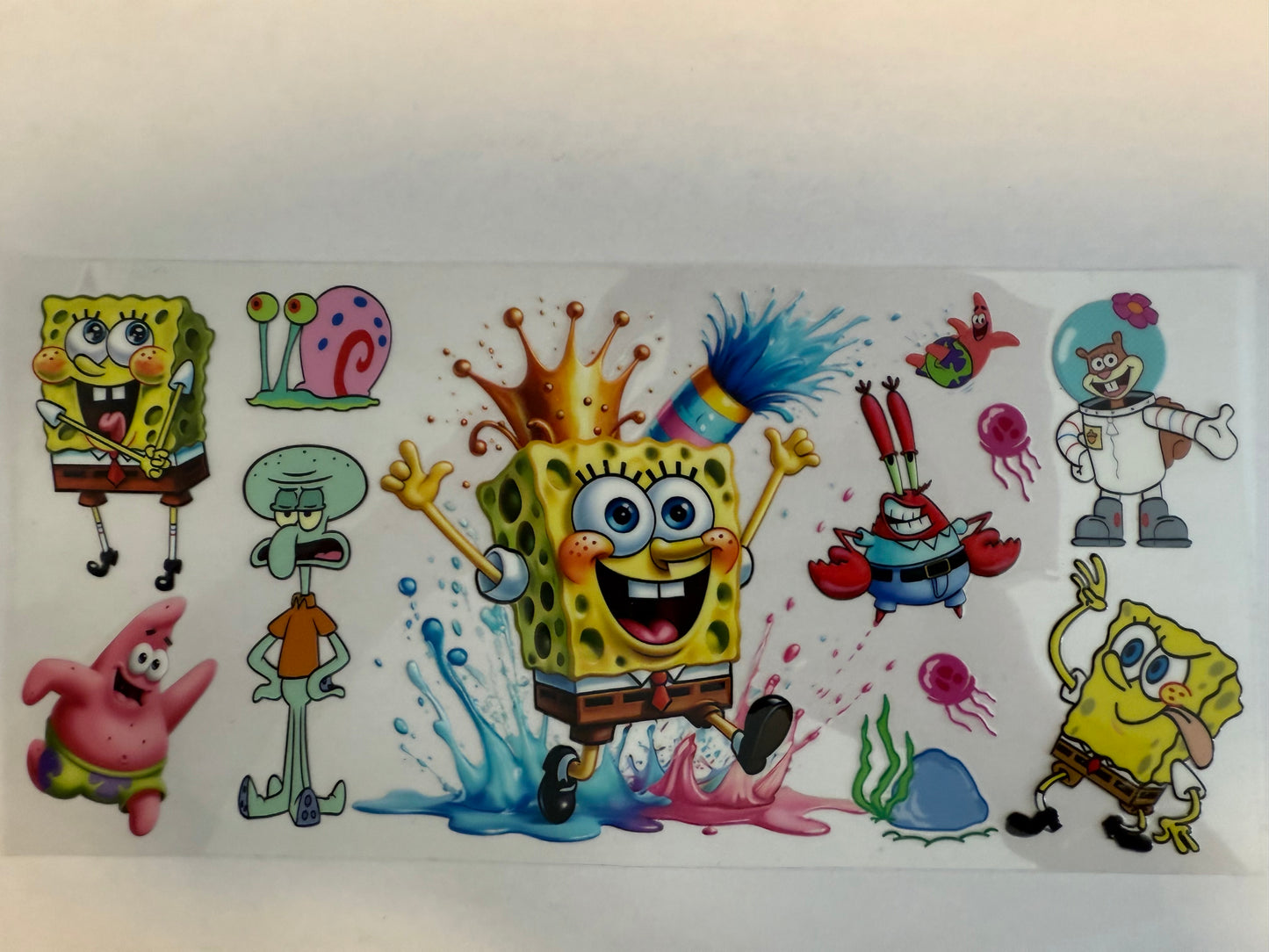 Bob the sponge and crew