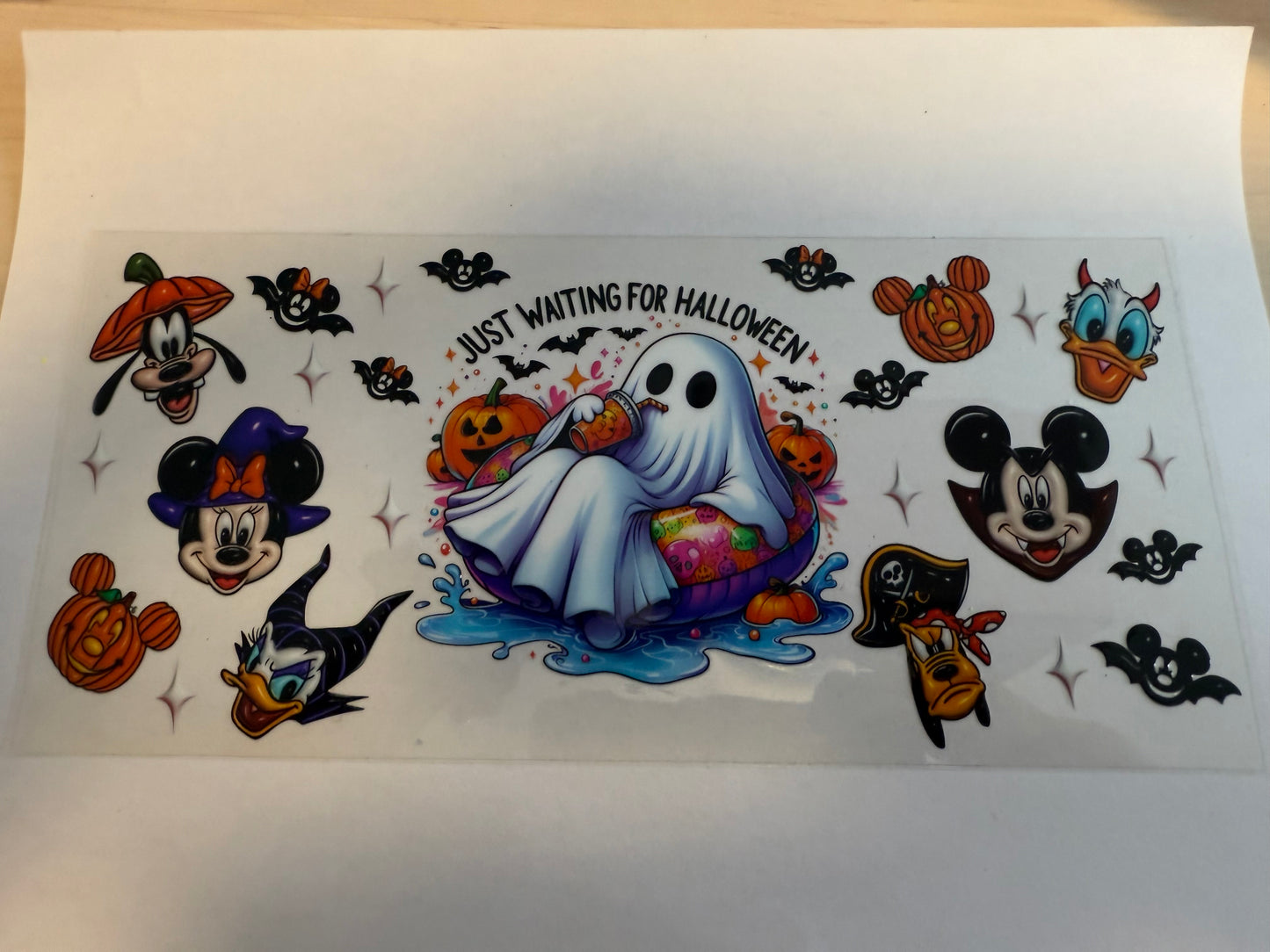 Just waiting for Halloween ghost micke