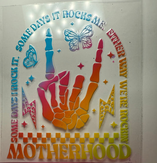 Rocking in Mom's Decal