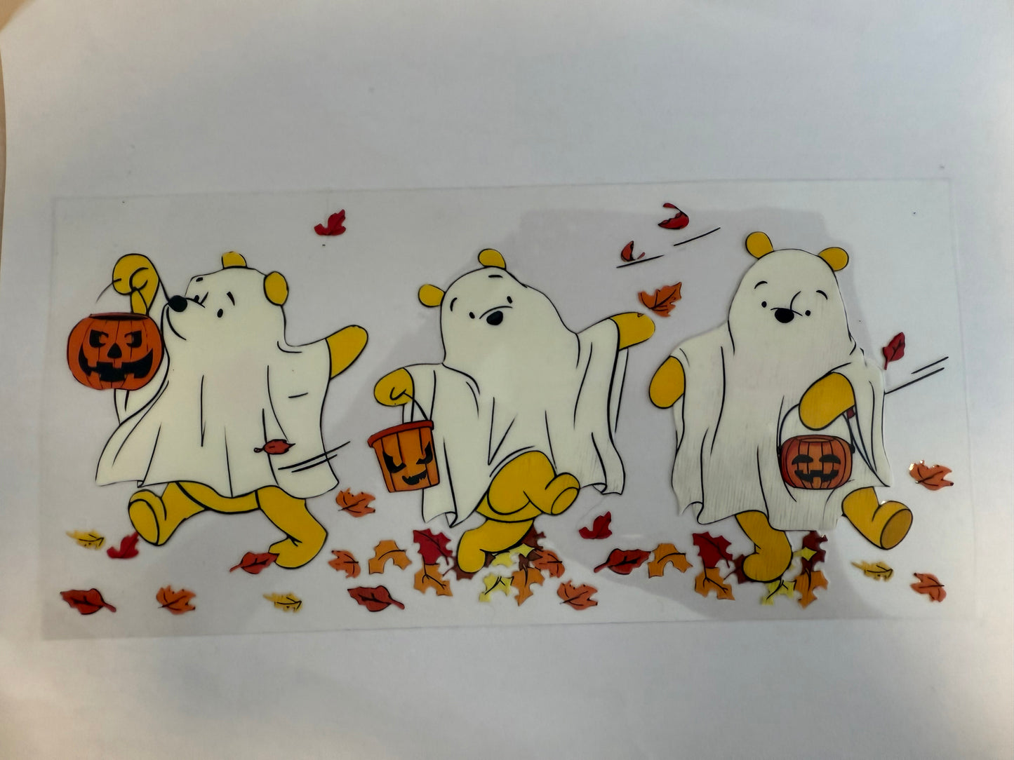 Pooh as a ghost