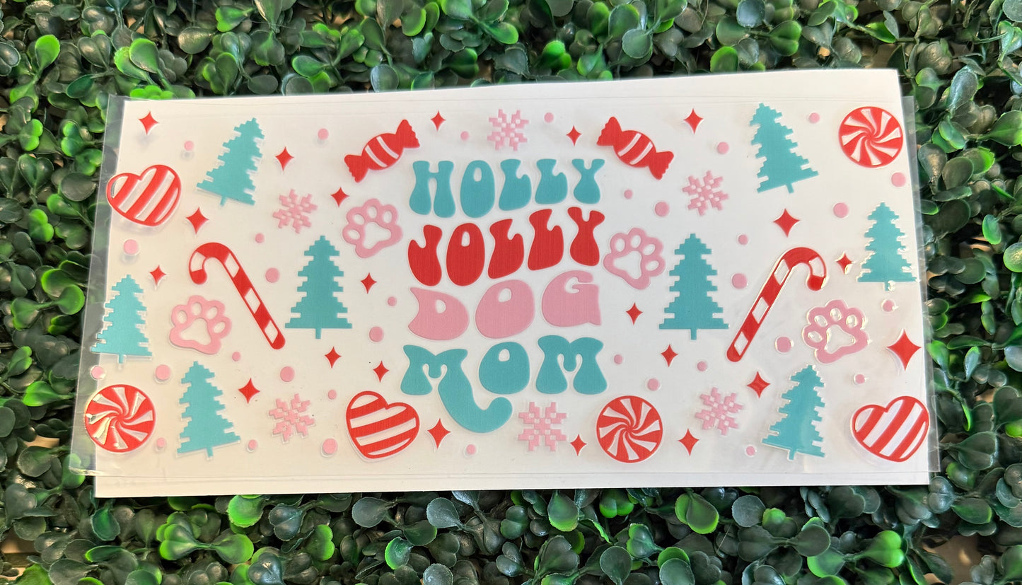 Holly jolly dog mom