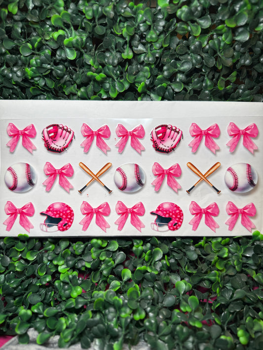 Softball decal