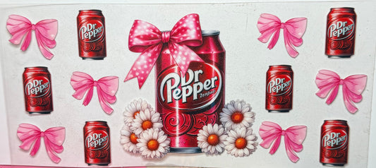 Dr. Pepper Coquette Bows Wrap