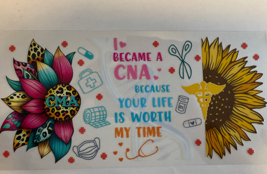 I became a CNA sunflower