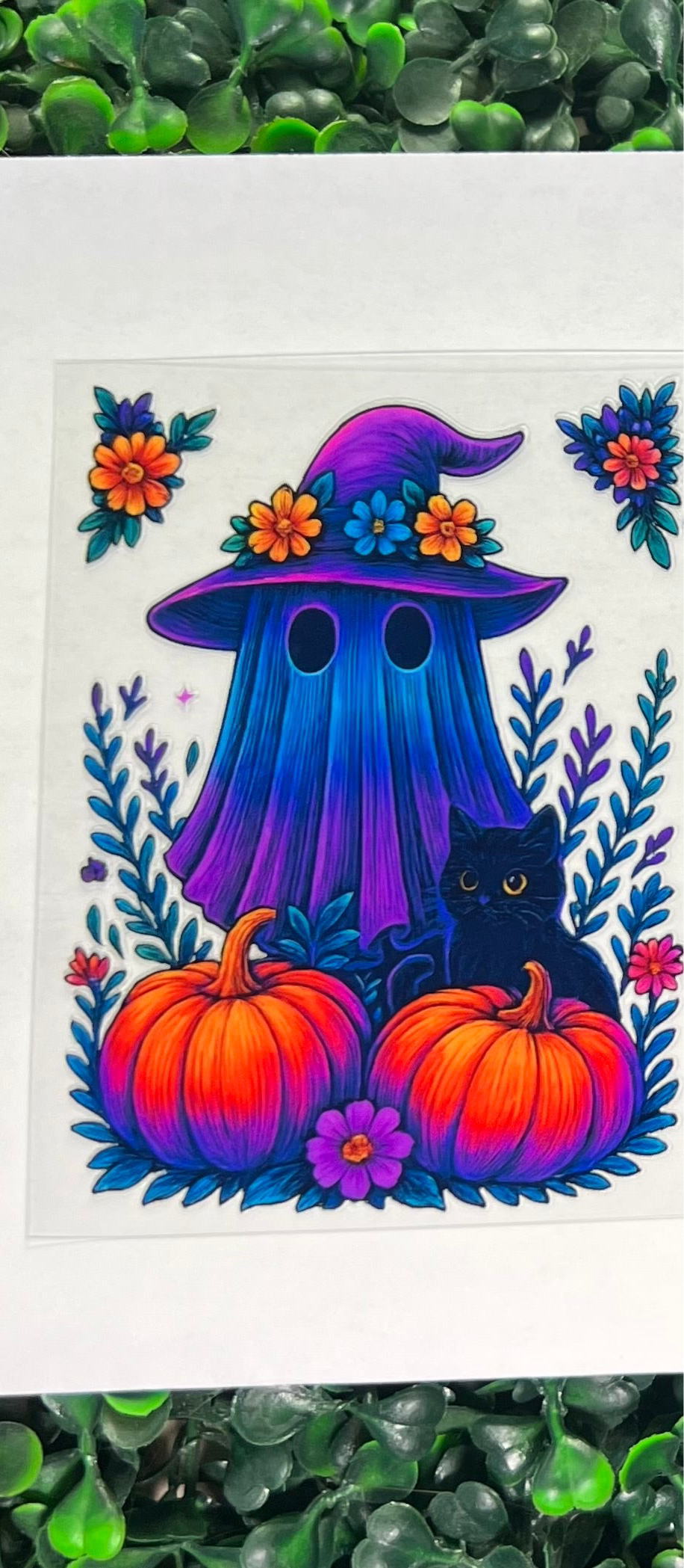 Starry night ghosts decal