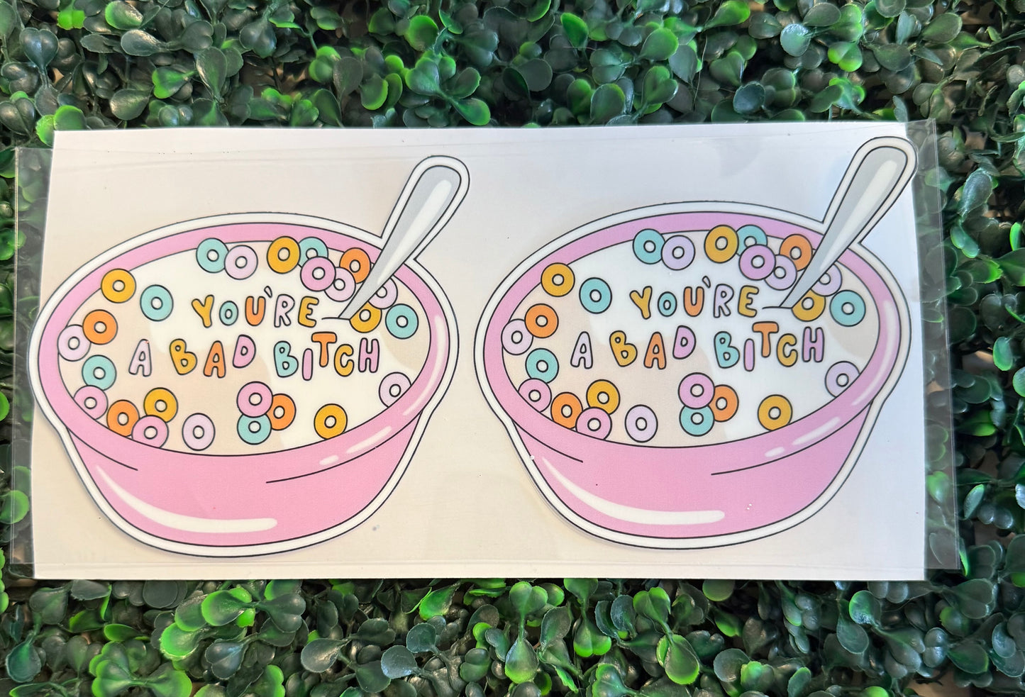 You’re a bad bitch cereal bowl