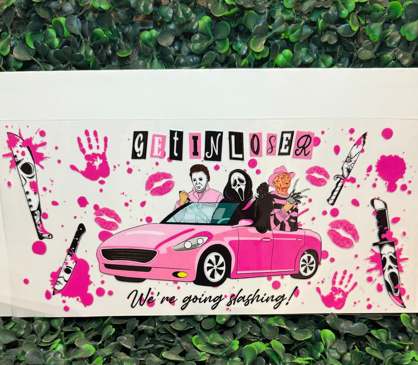 Get in loser Halloween  Wrap