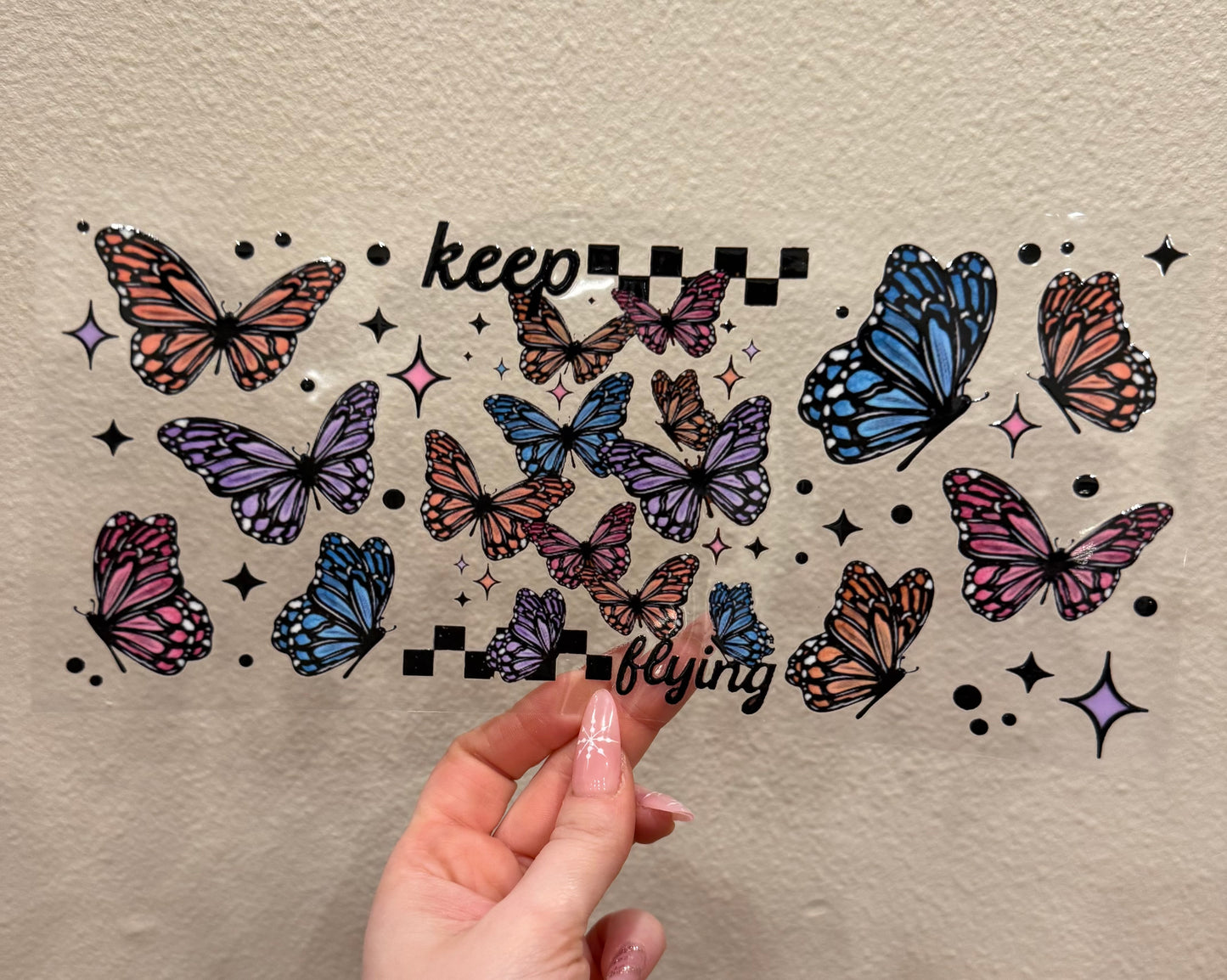 Keep flying butterflies