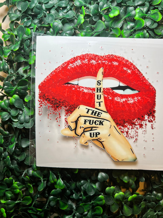 Shut the fuck up red lips
