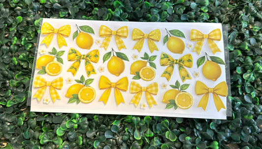Lemons and bows