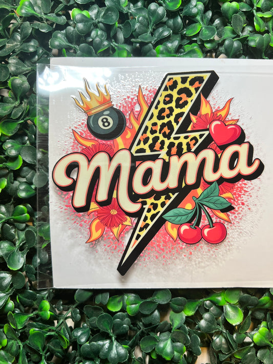 Mama cheetah lightning bolt cherries half wrap