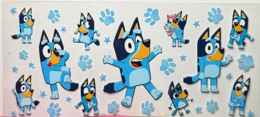 Bluey 3 Wrap