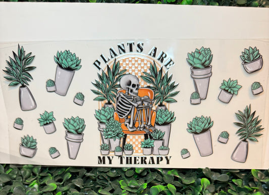 Skull plants are my therapy wrap