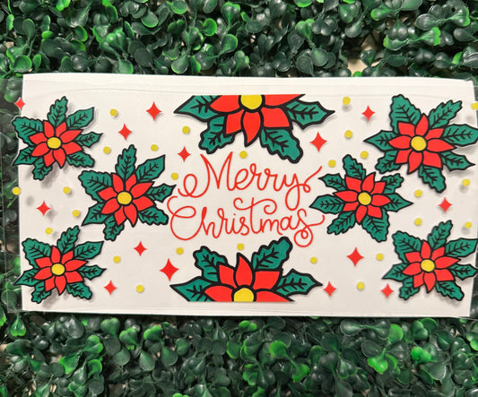 Poinsettia merry Christmas