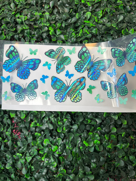 HOLOGRAPHIC butterfly wrap