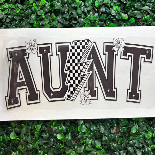 Aunt Checkered wrap
