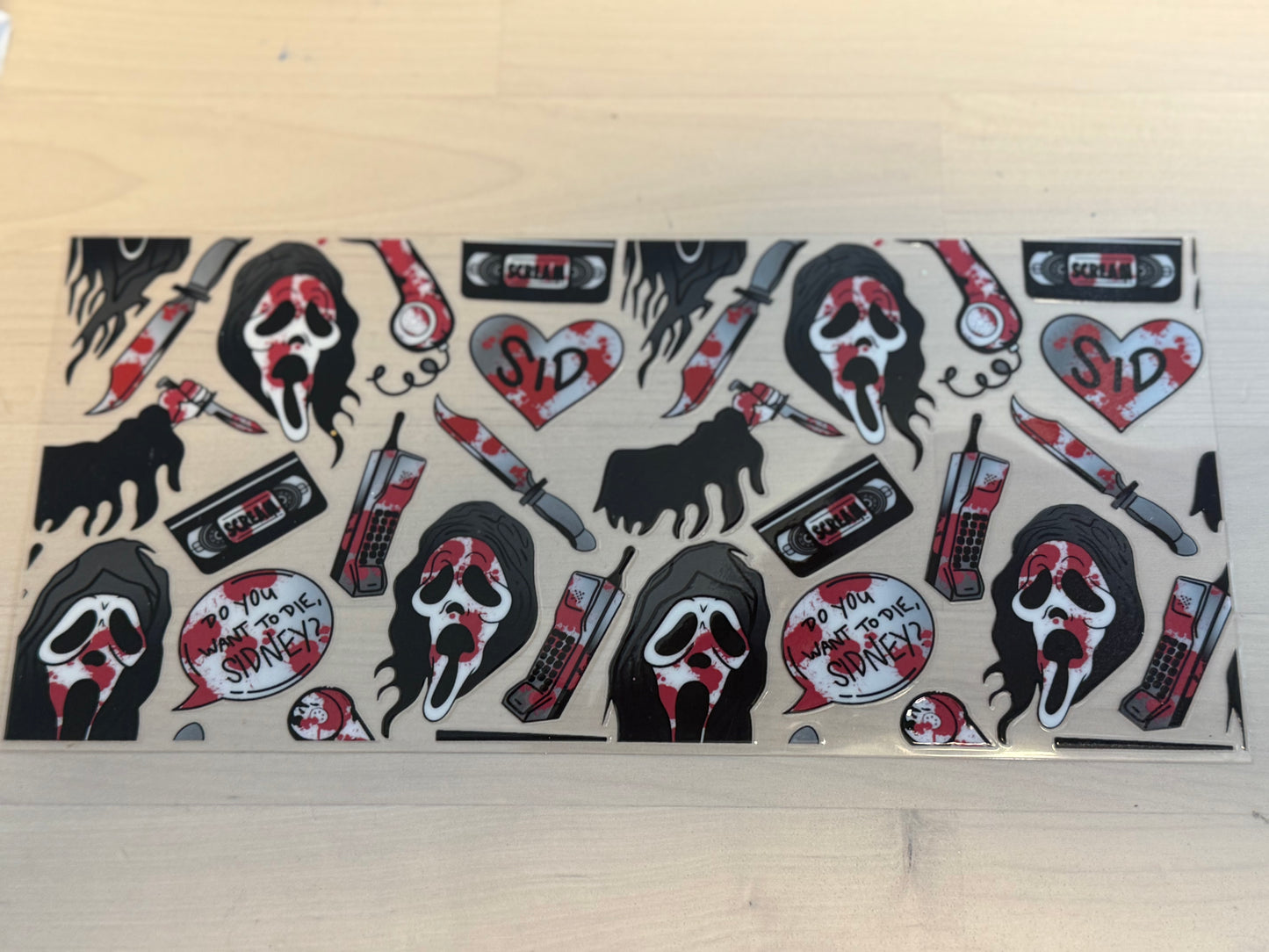 Ghost face do you want to die?