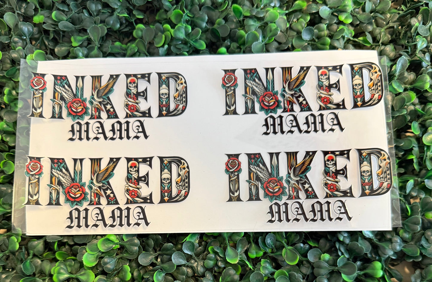 Inked / tattooed mama