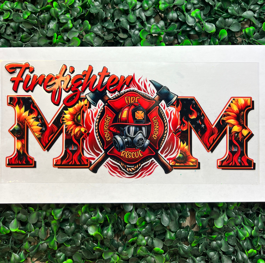 Firefighter mom wrap