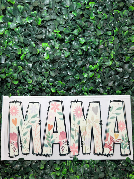 Floral mama wrap