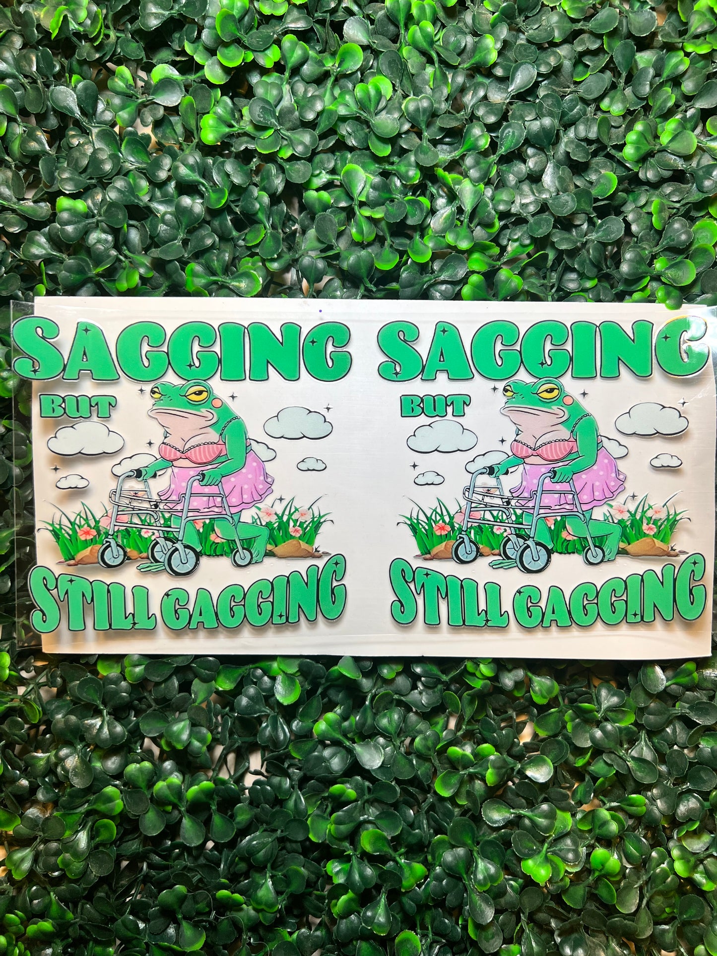 Sagging but still gagging full wrap