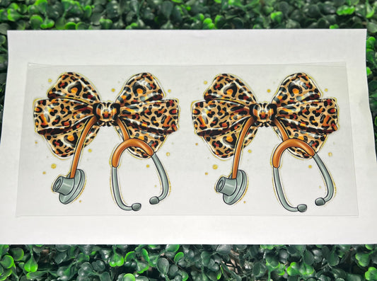 Cheetah stethoscope nurse