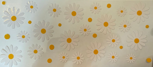 Flower daisies wrap