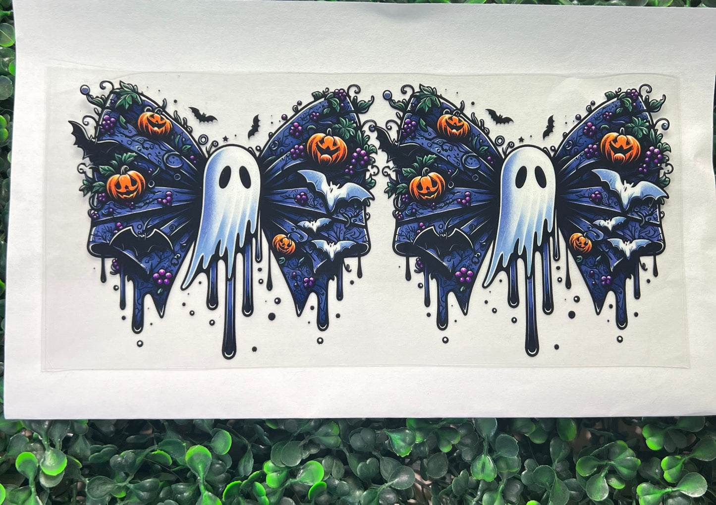 Giant ghost bow purple