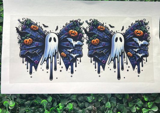 Giant ghost bow purple