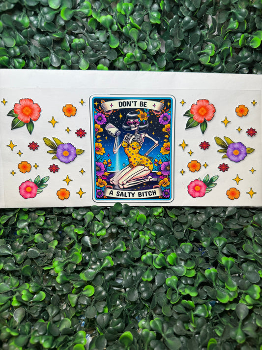 Don’t be a salty bitch tarot Decal