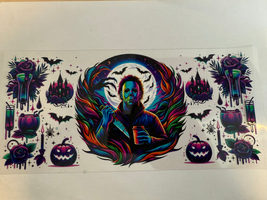 Michael with pumpkins