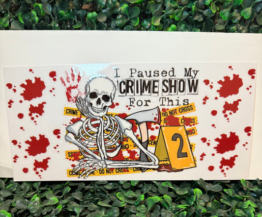 Crime show 1 Wrap