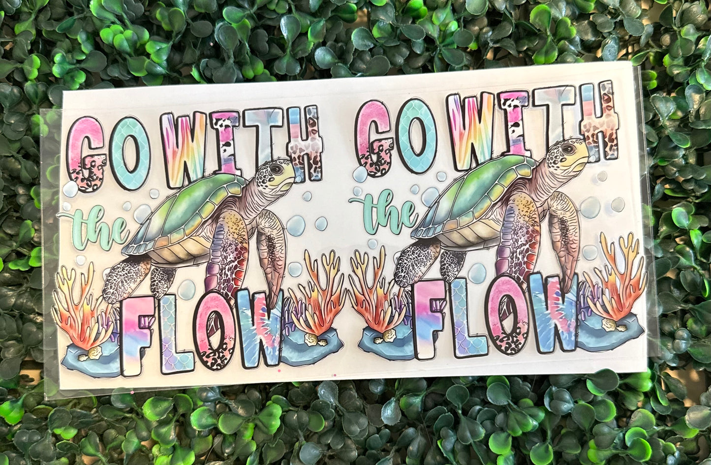 Go with the flow turtle